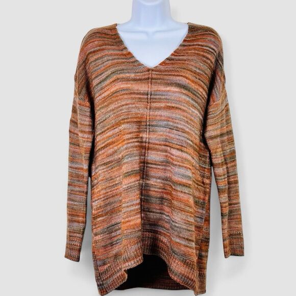 Ana Womens Space Dye Knit Sweater Size S Oversize Grandmacore Soft Girl Boho - Picture 1 of 7